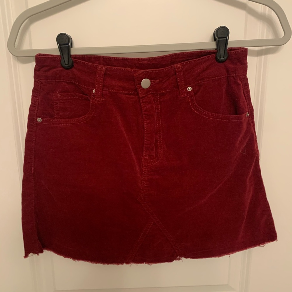 Velvet mini skirt Impeccable Pig